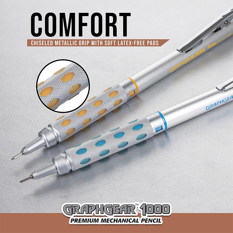 Pentel PG1000 mechanisch potlo - Pentel Pen Energel recensie en prijs
